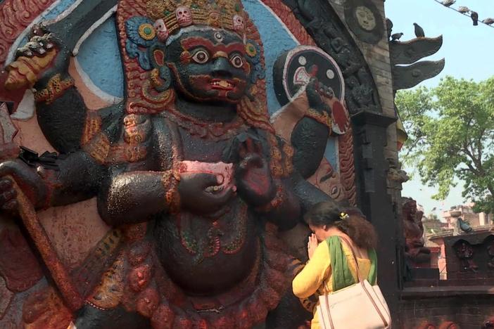 They are living places of worship, where Hinduism and Buddhism have deep roots.