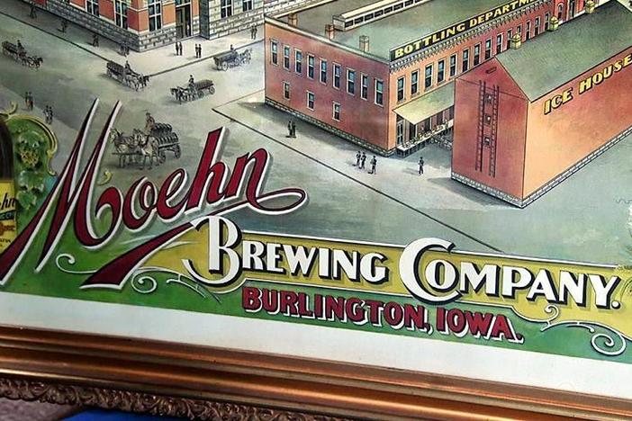 Moehn Breweriana Poster, ca. 1915 from ROADSHOW's Special: Tasty Treasures