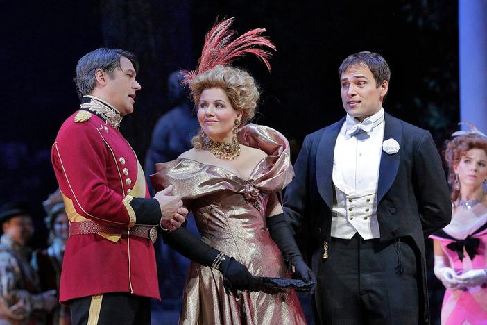 The new staging is the Met debut of Broadway director and choreographer Susan Stroman. 