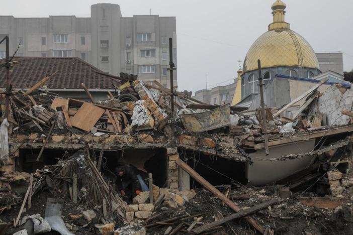Russia launches one of its biggest air attacks on Ukraine in nearly 2 years of war