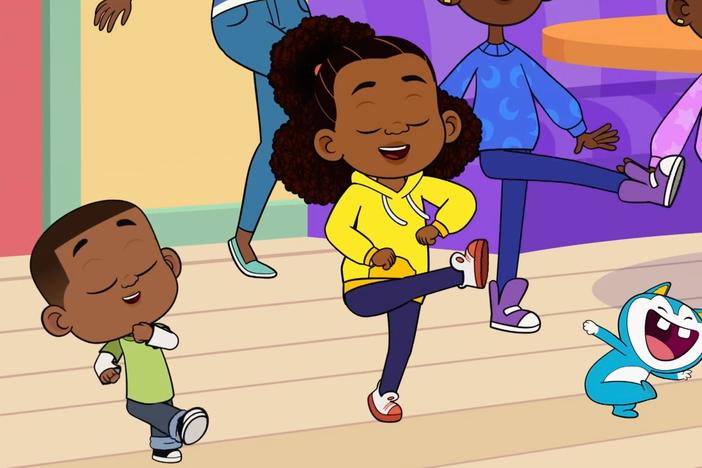 The Loops kids figure out a new morning routine. / Lyla learns the Carrot Cake dance.