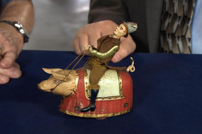 Appraisal: Paddy & The Pig Lehmann Toy, ca. 1905, from Cleveland Hr 2.