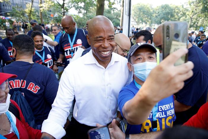 Eric Adams on NYC's mayoral race, public safety, economy and COVID plan
