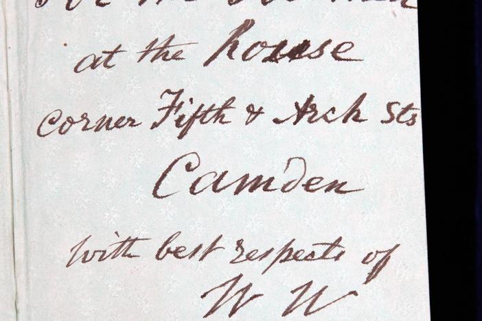 Appraisal: Walt Whitman Inscribed "Memoranda" from Atlantic City, Hour 1