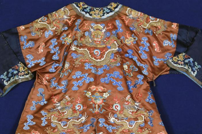 Appraisal: Chinese Child's Robe, ca. 1850, from Newport, Part 2.