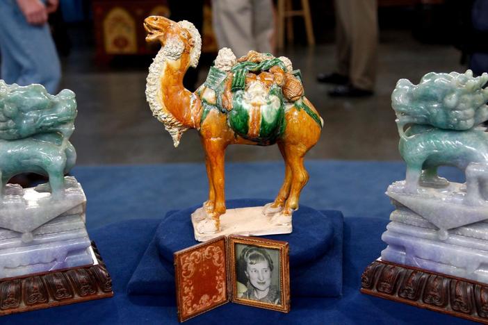 Appraisal: Chinese Jade & Porcelain Figures, ca. 1925, from Pittsburgh Hour 3