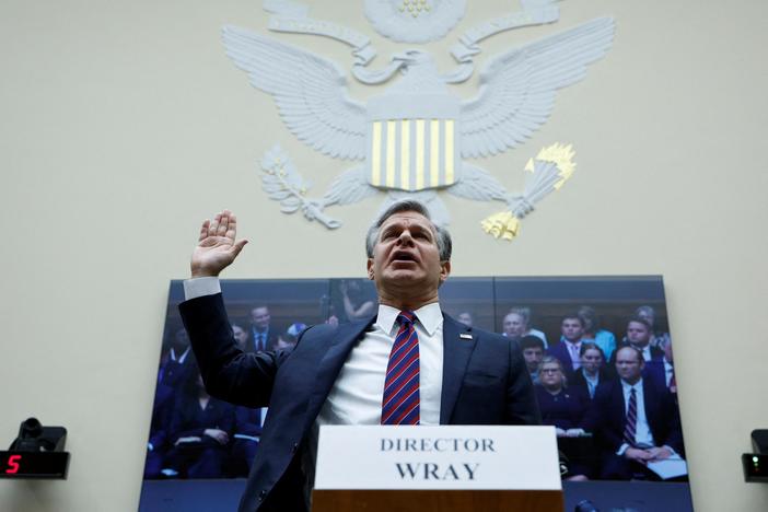 House Republicans grill FBI director over claims of bias and probes of Biden family