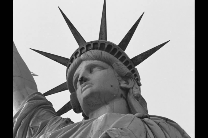 A look at how the poem, "The New Colossus" came to be engraved on the Statue of Liberty.