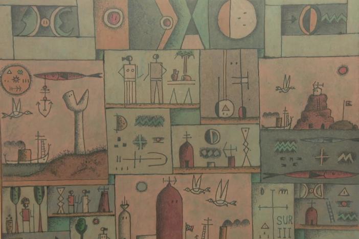 Appraisal: 1986 Manuel Pailós Painting, in Celebrating Latino Heritage