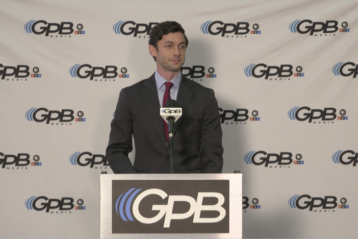 U.S. Senate runoff debate post press conference with Democratic candidate Jon Ossoff.