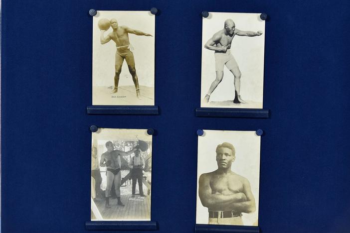 Appraisal: Real Photo Boxing Postcards, ca. 1910