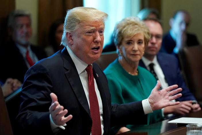 News Wrap: Trump asks Cabinet to cut federal budget