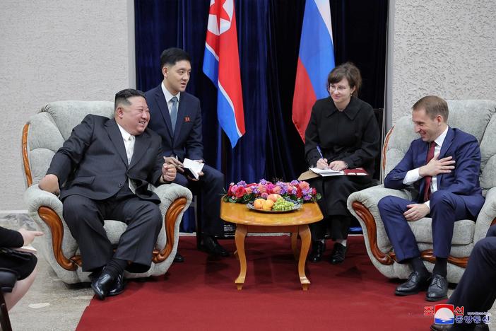 News Wrap: Kim Jong Un arrives in Russia to discuss major arms deal with Putin