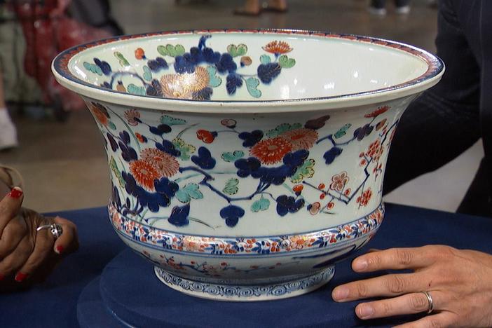 Appraisal: Japanese Arita Bowl, ca. 1690, from Junk in the Trunk 6.