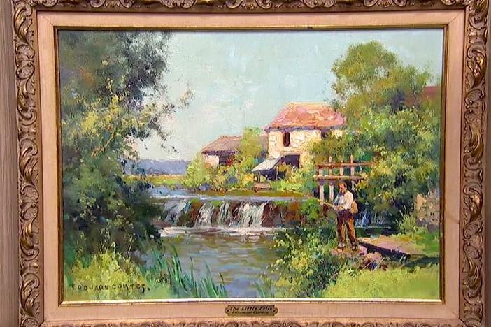 Appraisal: Edouard Cortès Painting, ca. 1950, from Knoxville Hour 1.