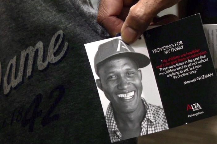 Joe Bozich and Knights Apparel are trying to build a brand with ethically produced goods.