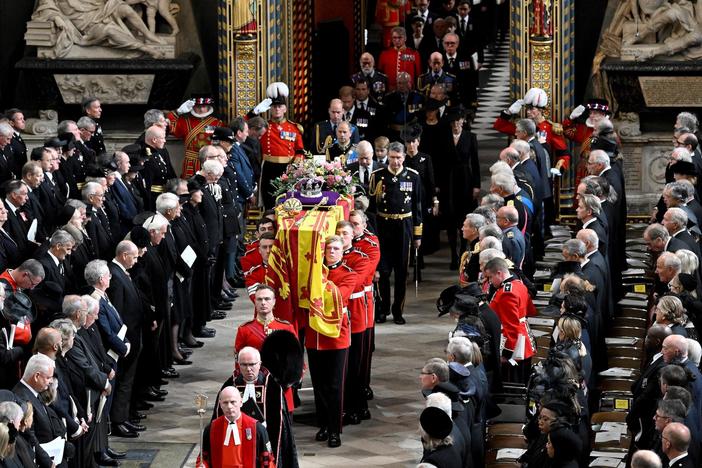 Queen Elizabeth remembered in elaborate and poignant state funeral