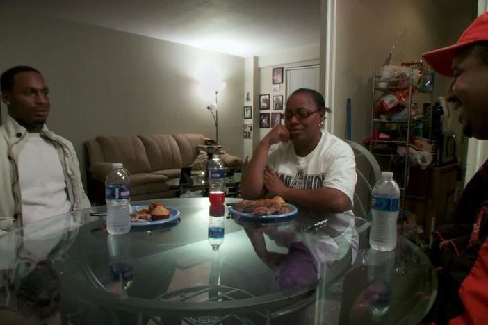 Kenneth and his mother discuss their improving relationship.