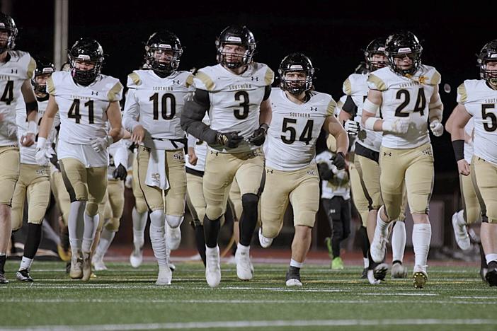 Go behind the scenes and into the locker room of the Southern Columbia Football Tigers.