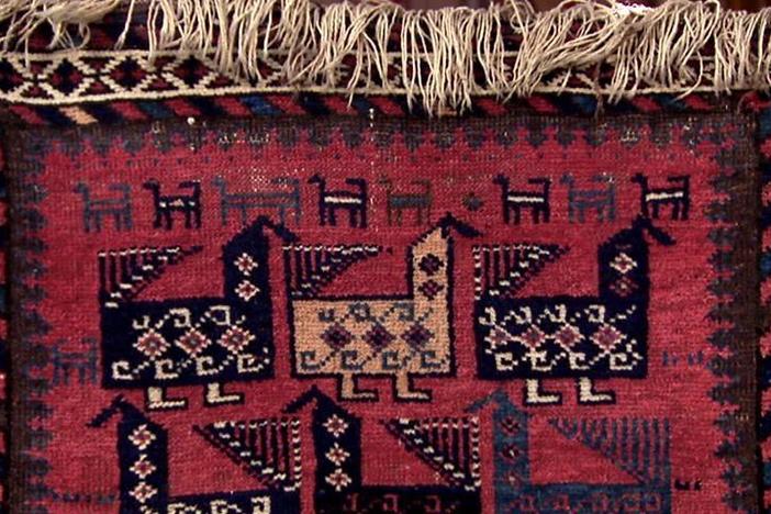 Appraisal: East Persian Baluch Rug, ca. 1880, from Eugene Hour 2