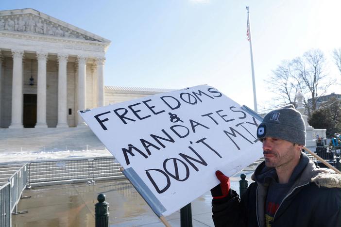 Vaccine mandate challenge reveals deep divides in the Supreme Court