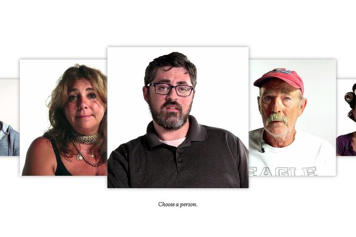 A preview of the interactive "Whiteness Project." View it now at pbs.org/pov/digital.