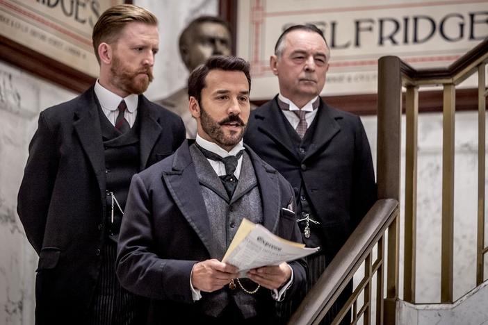Watch a short recap of the action from Mr. Selfridge, Season 2, Episode 7.