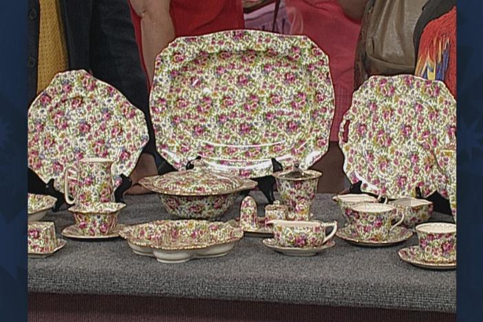 Appraisal: Royal Winton Chintz Dinnerware, from Vintage Charleston.
