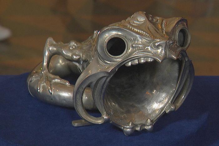 Appraisal: French Art Nouveau Car Horn, ca. 1915