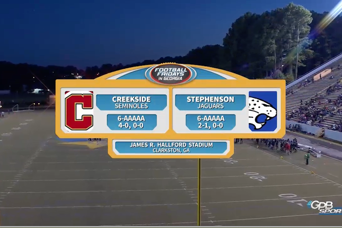 Creekside Seminoles v Stephenson Jaguars (9/18/15) @ James R. Hallford Stad. Clarkston, GA