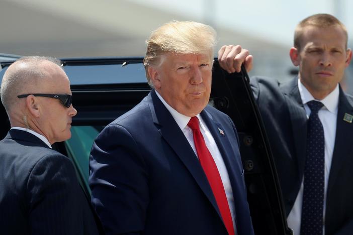 Trump met with mixed reactions during visits to grief-stricken El Paso and Dayton