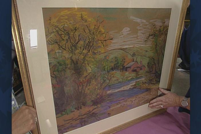 Appraisal: Arthur Clifton Goodwin Pastel, from Vintage Madison.