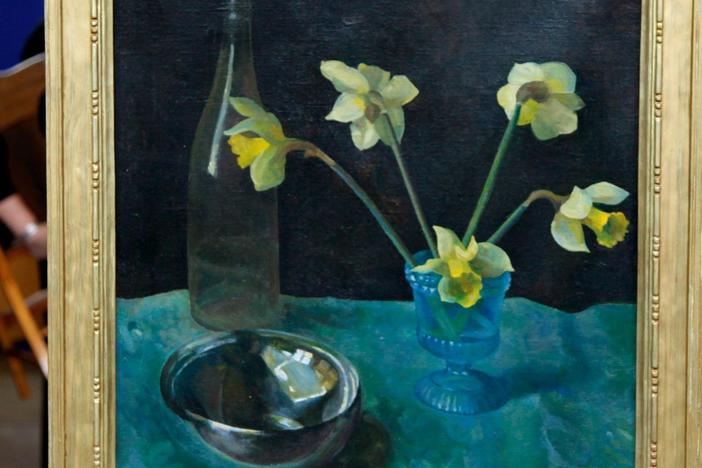 Appraisal: Carolyn Wyeth Still Life, ca. 1940, from Pittsburgh Hour 1