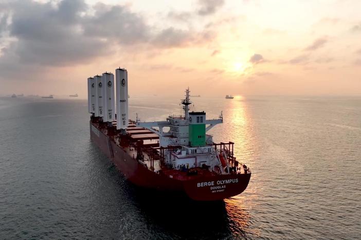 Wind-assisted vessels could make commercial shipping climate-friendly