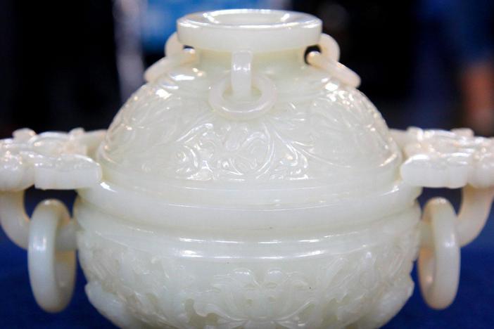 Appraisal: Chinese White Jade Censer, ca. 1920, from Greatest Gifts