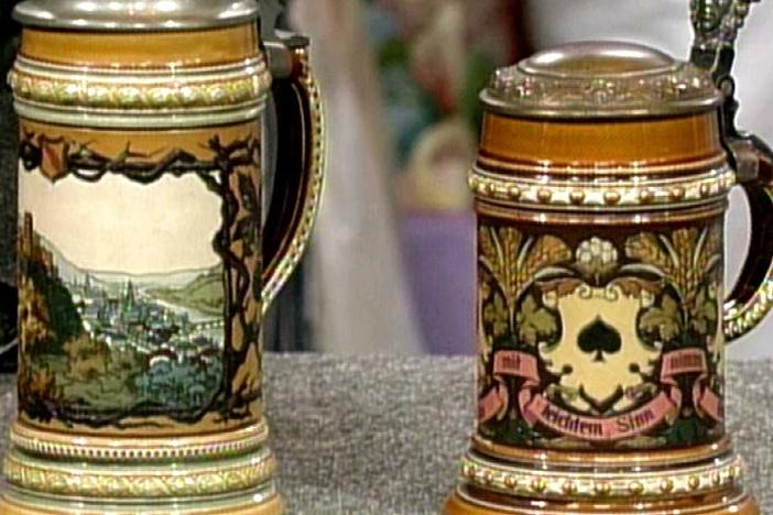 Appraisal: Mettlach Beer Steins, from Vintage San Francisco.