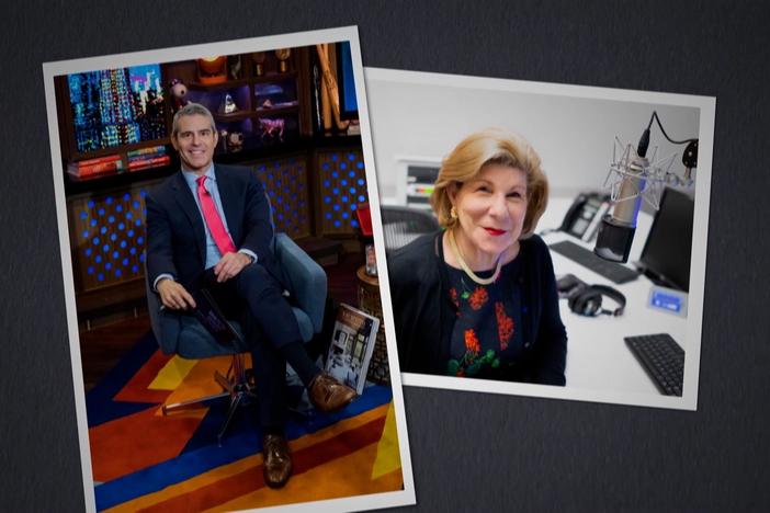 Henry Louis Gates, Jr. introduces Andy Cohen and Nina Totenberg.