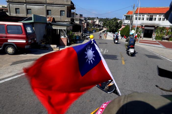 Taiwan's deputy foreign minister on tensions with China amid threatening military activity