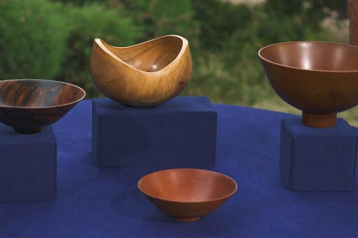 Appraisal: Bob Stocksdale Turned-wood Bowls, ca. 1990