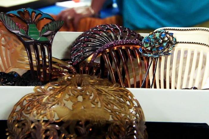 Appraisal: Hair Combs & Hatpins Collection, from Atlanta Hour 3.