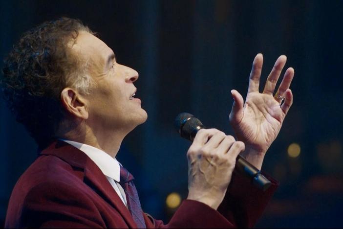 Brian Stokes Mitchell performs a rendition of “That’s What Christmas Means to Me."