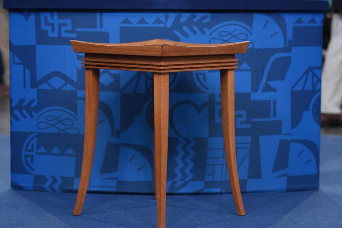 Appraisal: Brown & Saltman Bleached Mahogany Tables, ca. 1951, in Orlando Hour 1.