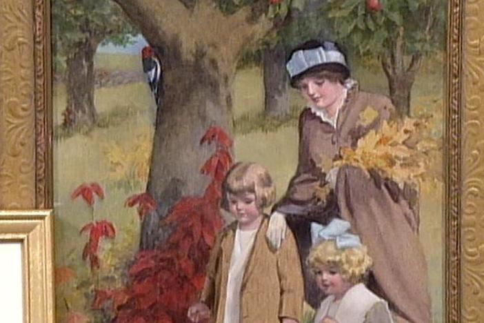 Appraisal: Bessie Gutmann Oil, ca. 1915, from Vintage Hartford.