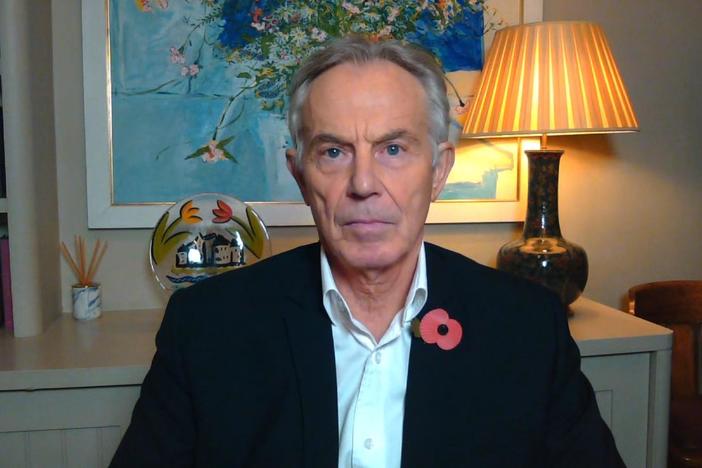 Tony Blair joins the program.