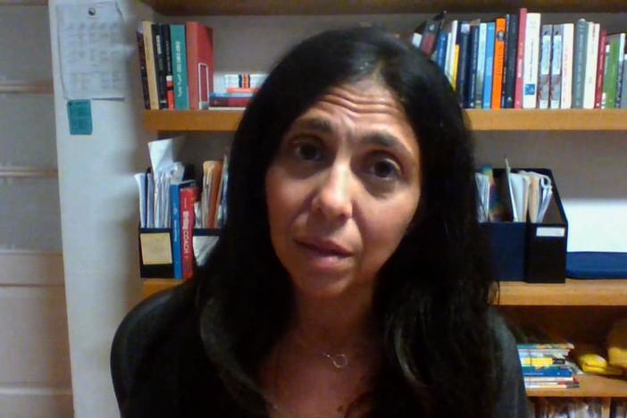 Professor Mona Fawaz discusses the Beirut explosion.