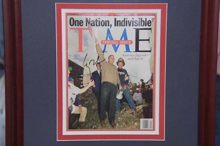 Appraisal: George W. Bush Signed "Time" Magazine, from Bismarck, Hour 3.