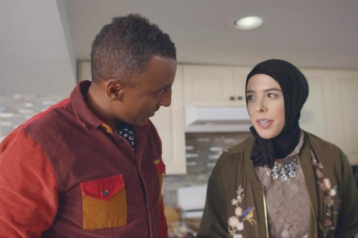 Marcus gets a lesson in this Lebanese dessert which is filled with ashta.