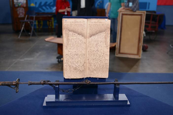 Appraisal: Froelich Confederate Sword & Journal, ca. 1862, in Orlando Hour 1.