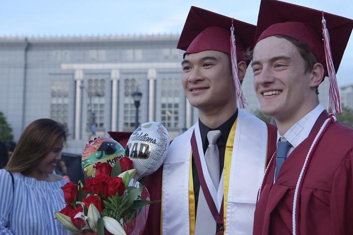 At San Francisco’s Lowell High School, stressed-out seniors chase college dreams.