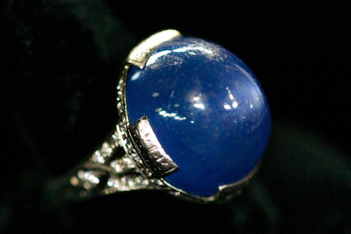 Appraisal: Tiffany & Co. Ceylon Star Sapphire Ring, ca. 1922